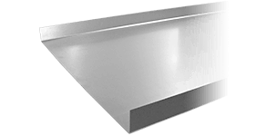 Неперфорированные лотки