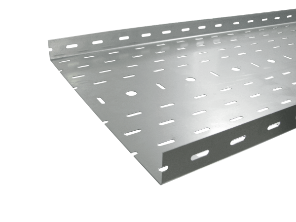Лоток 400 × 50 × 2500 × 08 перфорированный простой ЛПП A400Н50Т08